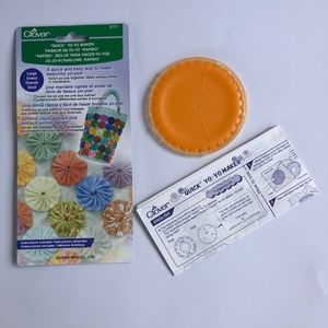 Clover Quick Yo-Yo Maker Large 8701 With Instructions